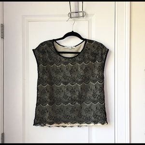 Black Lace Top