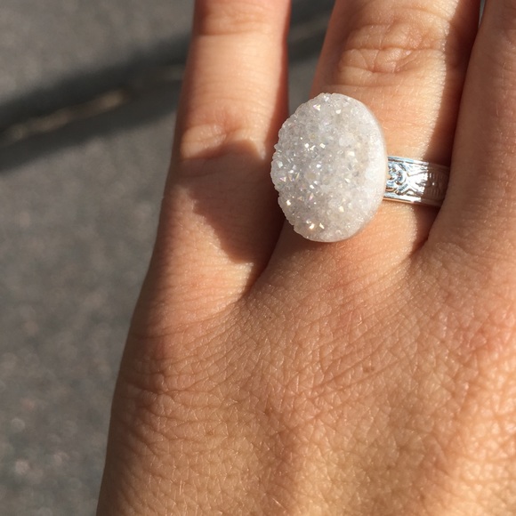 Beautiful crystal ring