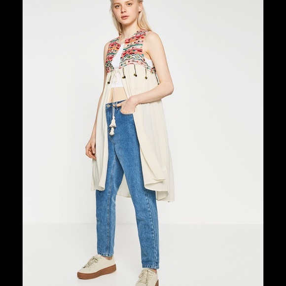 Zara embroidered waistcoat
