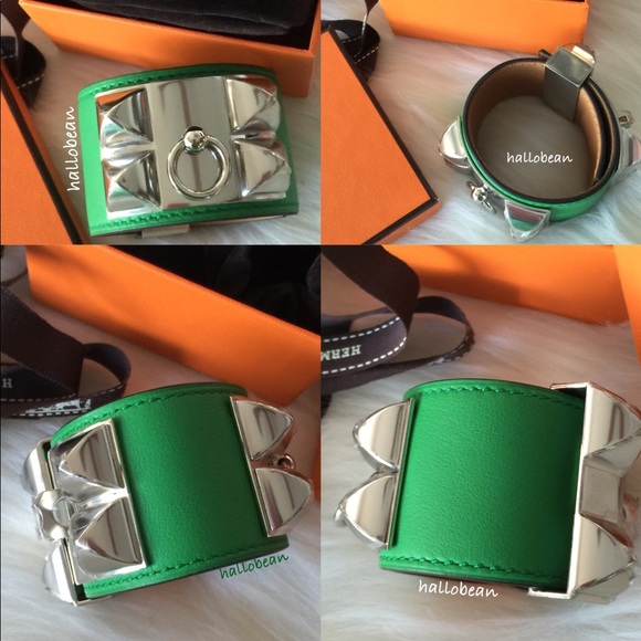 ❌SOLD❌NIB Hermes Bambou Swift CDC bracelet Small - Picture 3 of 8