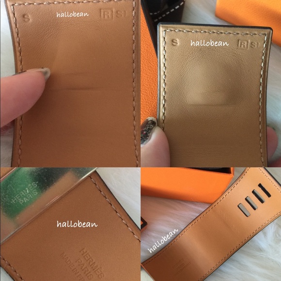 ❌SOLD❌NIB Hermes Bambou Swift CDC bracelet Small - Picture 6 of 8