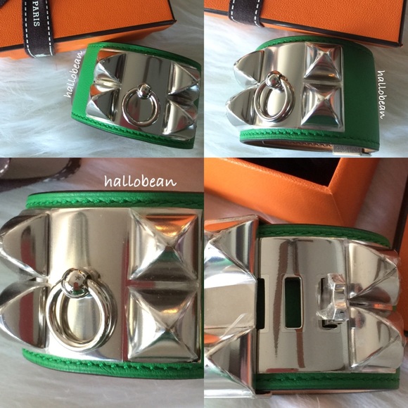 ❌SOLD❌NIB Hermes Bambou Swift CDC bracelet Small - Picture 4 of 8