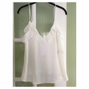 Zara Frilled Neckline Top