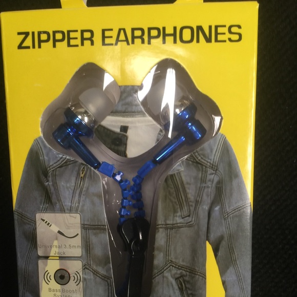 New Zipper style earphones