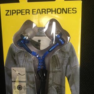 New Zipper style earphones