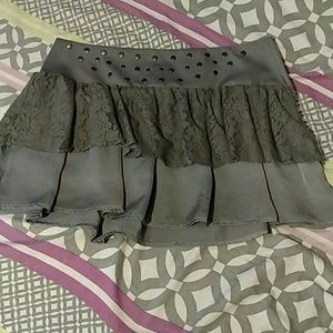Short Gray Skirt
