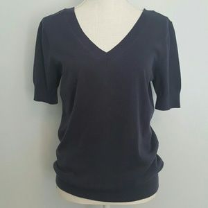 Ann Taylor Double V Sweater