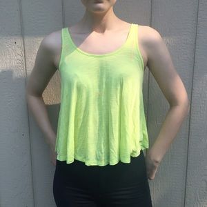 Soft yellow/green tank top