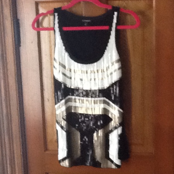 Sequin tank top!