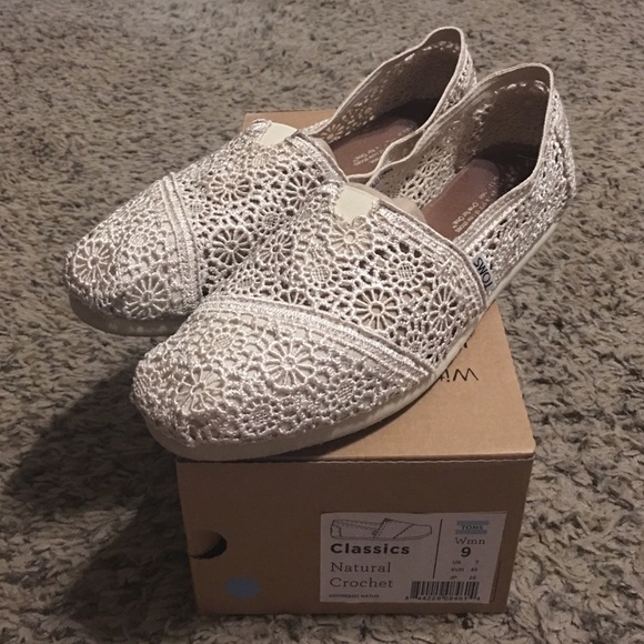 TOMS Shoes - Natural Crochet TOMS
