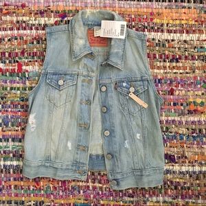 Levi denim vest - XS