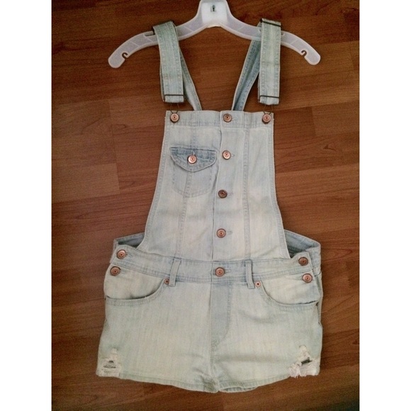 Denim short overall! - Picture 1 of 4
