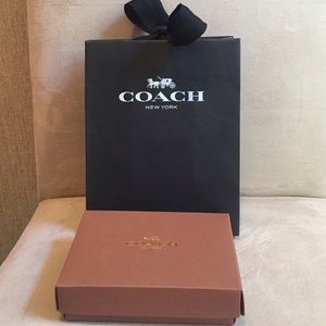 Box and shopping bag for wallet ( men)