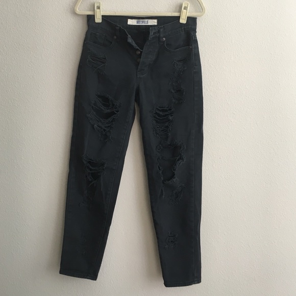 Brandy Melville Denim - Brandy Melville Boyfriend Jeans