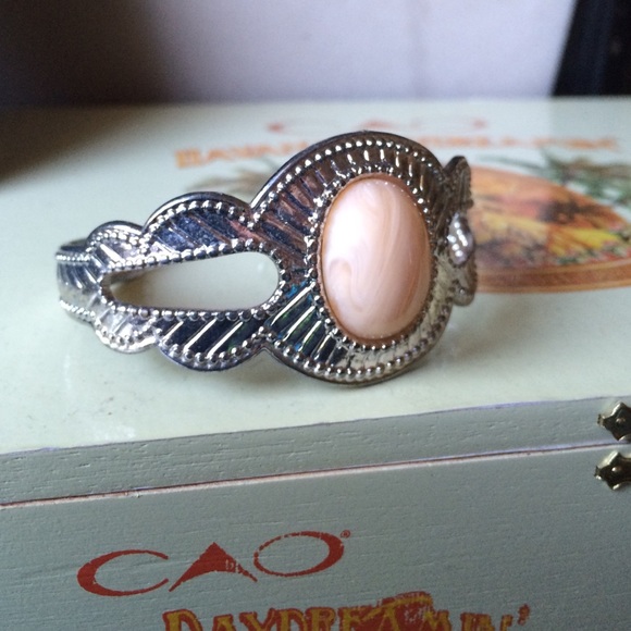 Antique Statement Cuff Bracelet - Picture 2 of 3