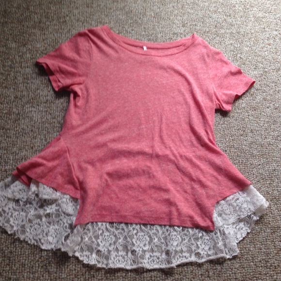 Free people lace tshirt