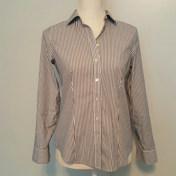 Talbots Striped Dress Shirt