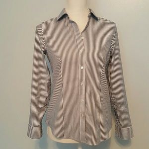 Talbots Striped Dress Shirt