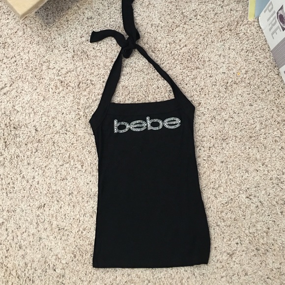 Bebe halter top. Worn a few times great condition! - Picture 2 of 2