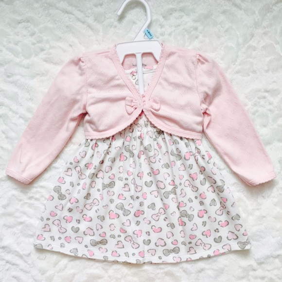 🎀 2-piece Dress & Cardigan Set 🎀