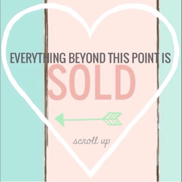 ✨EVERYTHING BEYOND THIS POINT IS SOLD✨
