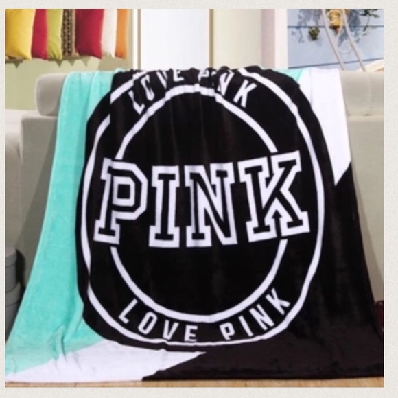 Mint Blue/Green Victorias Secret Blanket