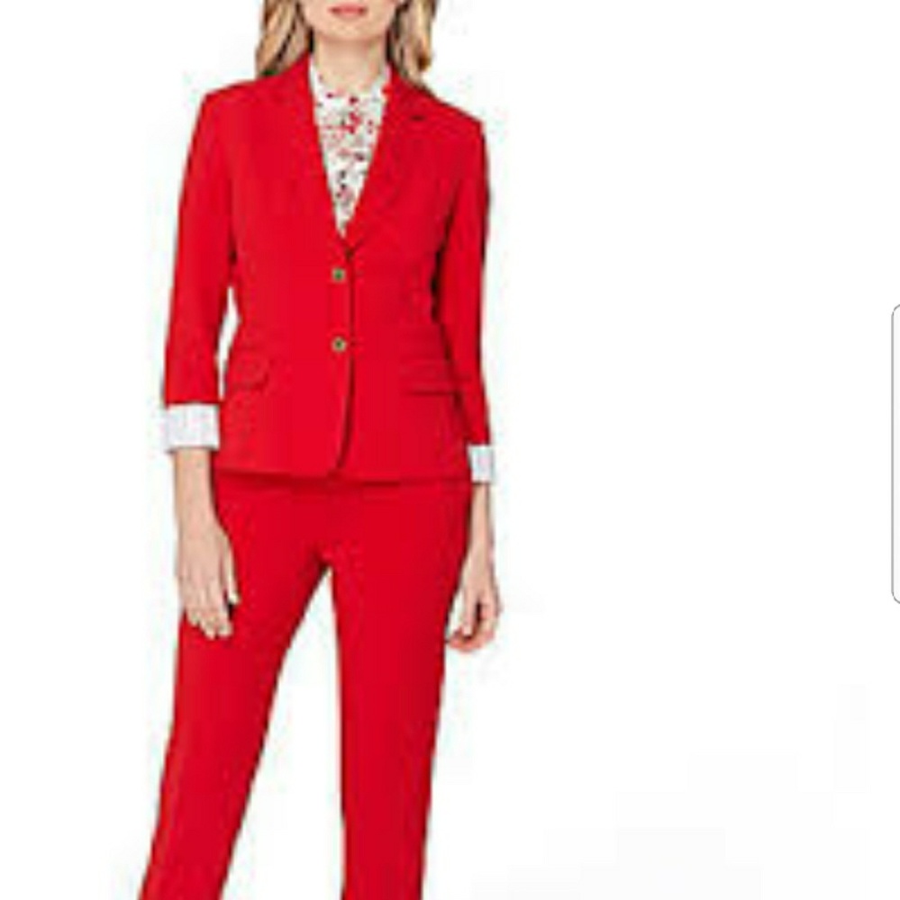 Red Tahari Blazer