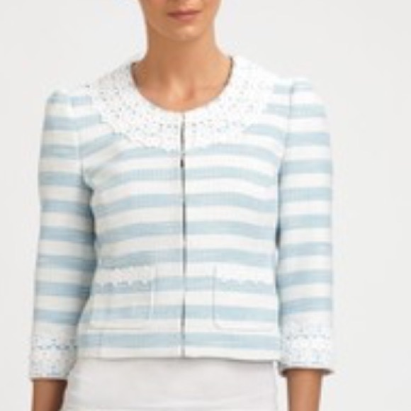 Lilly Pulitzer Jackets & Blazers - Lilly Pulitzer Nelle Jacket Flutter Blue Lurax Lilly Pulitzer Jackets & Blazers - Lilly Pulitzer Nelle Jacket Flutter Blue Lurax