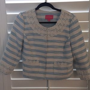 Lilly Pulitzer Jackets & Coats - Lilly Pulitzer Nelle Jacket Flutter Blue Lurax Lilly Pulitzer Jackets & Coats - Lilly Pulitzer Nelle Jacket Flutter Blue Lurax