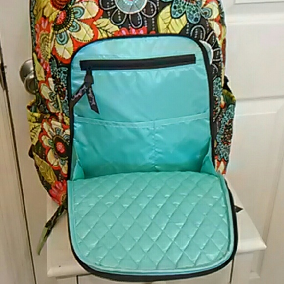 Laptop backpack by Vera Bradley NWT - Picture 3 of 4
