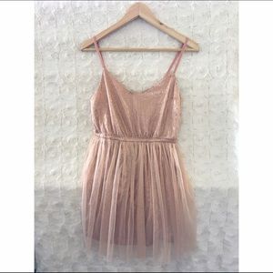 Forever 21 sequin and tulle dress