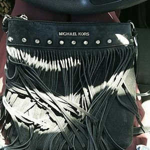 Michael Kors fringe crossbody