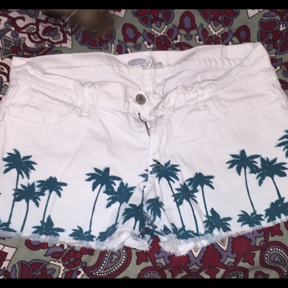 old navy palm tree shorts