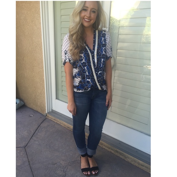 Boutique Tops - |Last One🌟| Boho Blouse