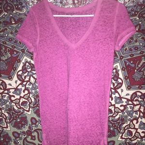 comfortable pink American Eagle top