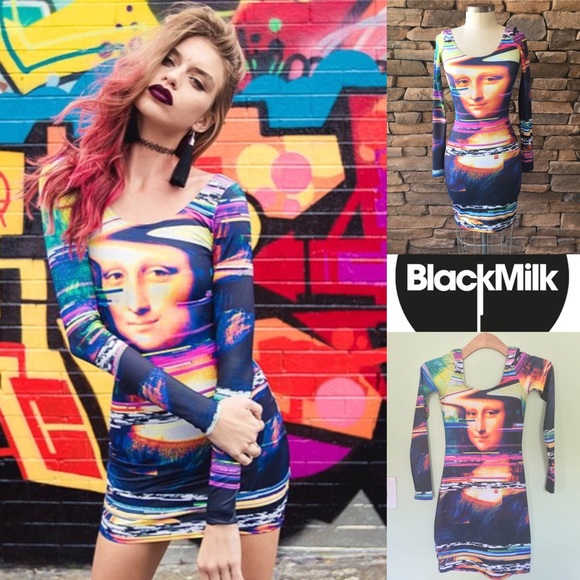 Black Milk Clothing Mona Lisa Dress