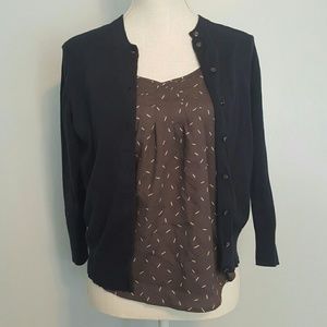 J Crew Navy Cardigan