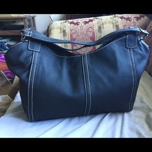 AVON....Black PVC with coating PU purse