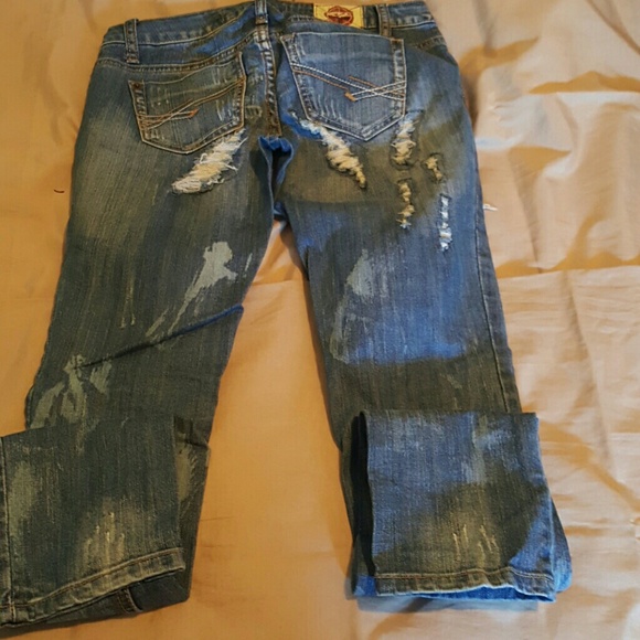 T Five light blue wash skinny jeans - Picture 3 of 4