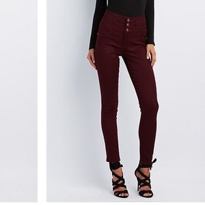 Charlotte Russe Refuge Hi-waist Skinny Jeans