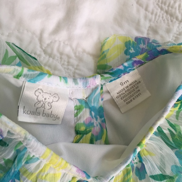 ❌SOLD❌ Koala Baby Floral Print Dress - Picture 2 of 2