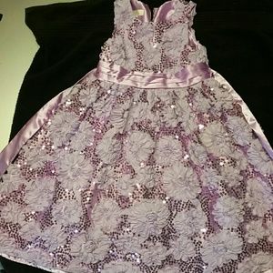 Sparkly Purple Dress