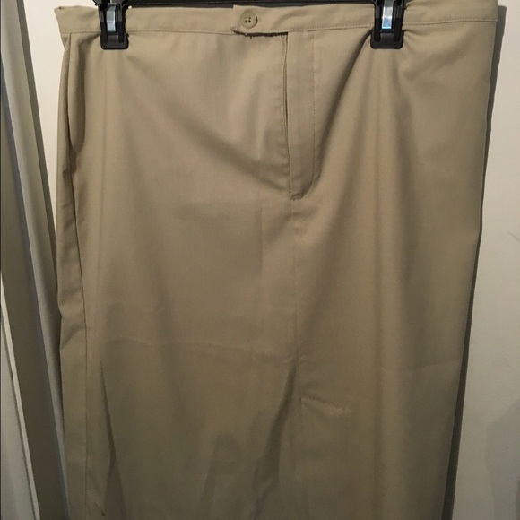 Old Navy Tan Pencil Skirt
