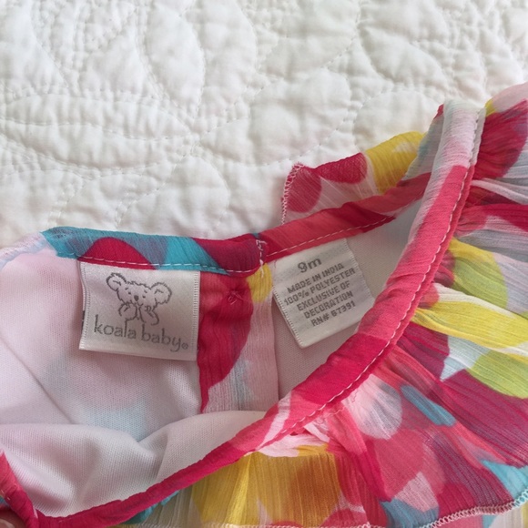 ❌SOLD❌ Koala Baby Floral Dress - Picture 2 of 2