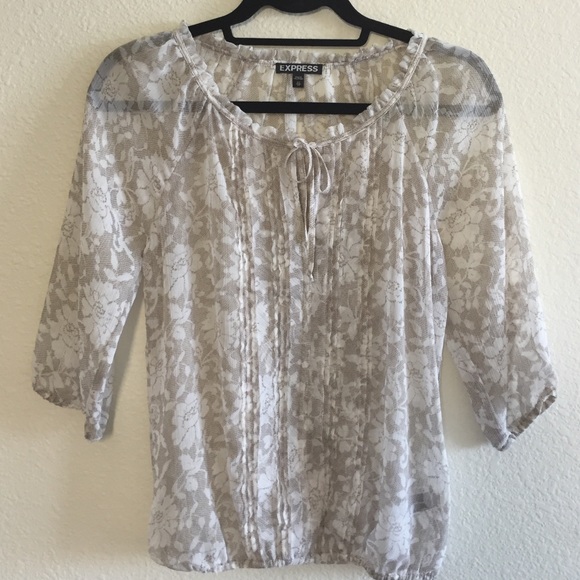 Express Floral Blouse XS