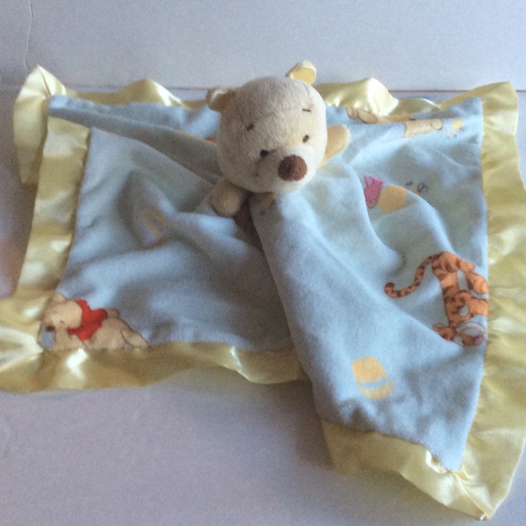 winnie the pooh security blanket