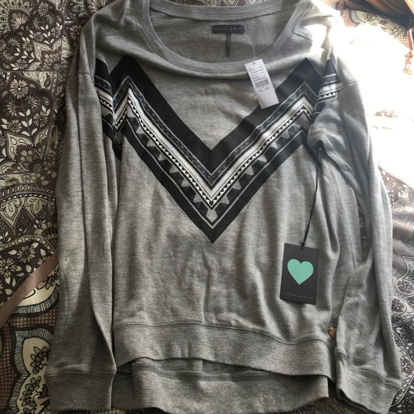 Kendall & Kylie for PacSun long sleeve sweater
