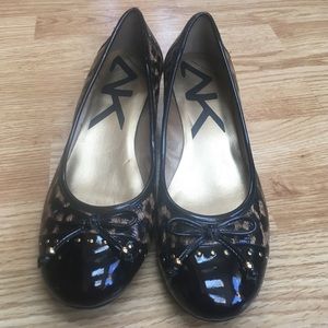 Anne Klein Sport Cheetah Print Wedges