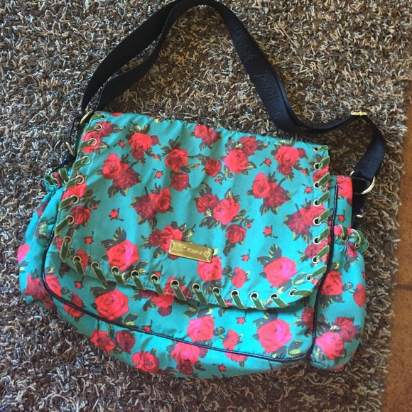 BETSEY JOHNSON diaper bag and changing pad