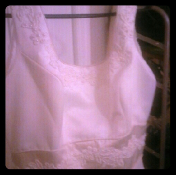 David's Bridal Wedding Gown - Picture 1 of 4